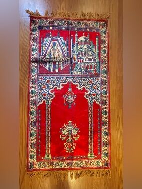 Vintage Islamic Prayer Rug